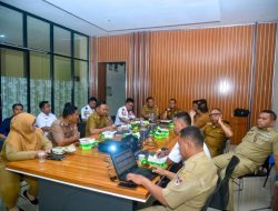 Sekda Mesuji Pimpin Rapat Persiapan Kunjungan Kerja Direktur Landreform Kementerian ATR/BPN RI