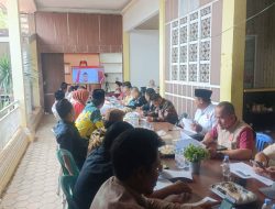 Camat Tanjung Raya Hadiri Rapat Pembahasan Pembagian Dapil di KPU Kab. Mesuji