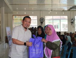 Sekdakab Mesuji Hadiri Pendistribusian Bantuan Beras HUT Ke-80 PMI di Gedung Mulya