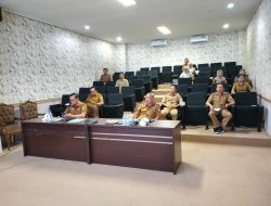Sekdakab Mesuji Budiman Jaya Pimpin Rapat Koordinasi Pengendalian Inflasi dan Evaluasi Program Strategis Nasional