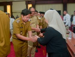 Wakil Bupati Mesuji Hadiri Pengukuhan Kepala BPKP Lampung