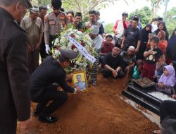 Polres Mesuji Berduka Kehilangan Brigpol Febri Ramanda, Duka Mendalam Keluarga yang Ditinggalkan
