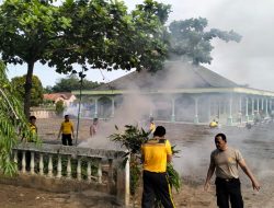 Kapolres Mesuji AKBP Dr. Muhammad Firdaus, S.IK., M.H., Memimpin Langsung Kegiatan Pembersihan