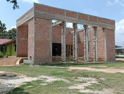 Anggaran Rp 100 Juta Hanya Jadi Tumpukan Bata Tanpa Atap, Proyek Balai Desa Mukti Karya