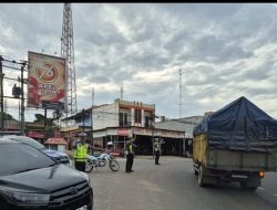 Sat Lantas Polres Mesuji Laksanakan Kegiatan Pengamanan