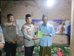 Kapolres Mesuji Gelar Buka Bersama dan Berikan Bantuan Sosial serta Santuni Santri