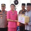 Kapolres Mesuji Didampingi  Ketua Bhayangkari