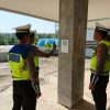 Personil Piket Sat Lantas Polres Mesuji Laksanakan Patroli Janji Jaga di Kawasan Islamic Center
