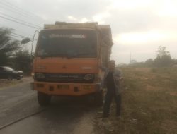 Truk Mogok Tanpa Rambu di Jalan Lintas Provinsi Makan Korban Jiwa di Mesuji